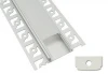 China factory direct sales 21mm drywall led aluminium wing extrusion profile as heat sink for LED strip light