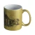 Import China factory gold sublimation mug blank custom logo ceramic coating glitter pearl coffee mug from China