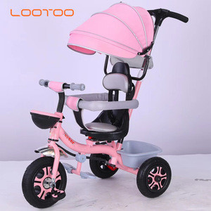 China factory wholesale cheap price 10 inch EVA 3 wheel bicycle for child