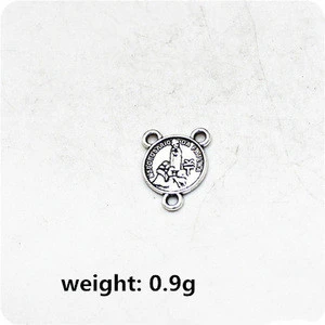 china manufacture wholesale cheap ST Maria Triangle tags jewelry pendant for DIY accessories