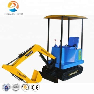 China manufacturer attractive children electric excavator game machine amusement park playground rides for sale