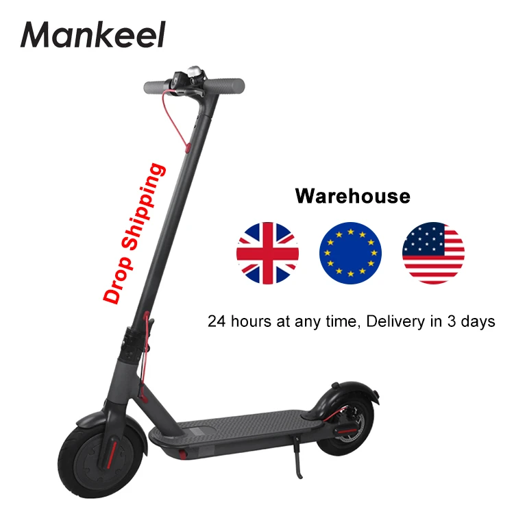 China Manufacturer EU Warehouse Delivery 8.5 Inch Foldable and Portable Adult Two Wheels scooter-electric for Outdoors