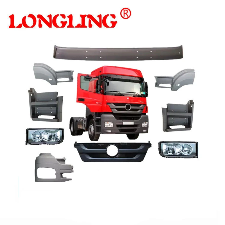 China manufacturer European truck body parts plastic front bumper for mercedes benz axor/atego/actros mp2/mp3/mp4