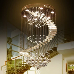 china manufacturer restaurant hotel use large round chandelier light steel pendant hanging lamp
