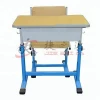 china metal frame study desks cheap adjustable student children school tables and chairs