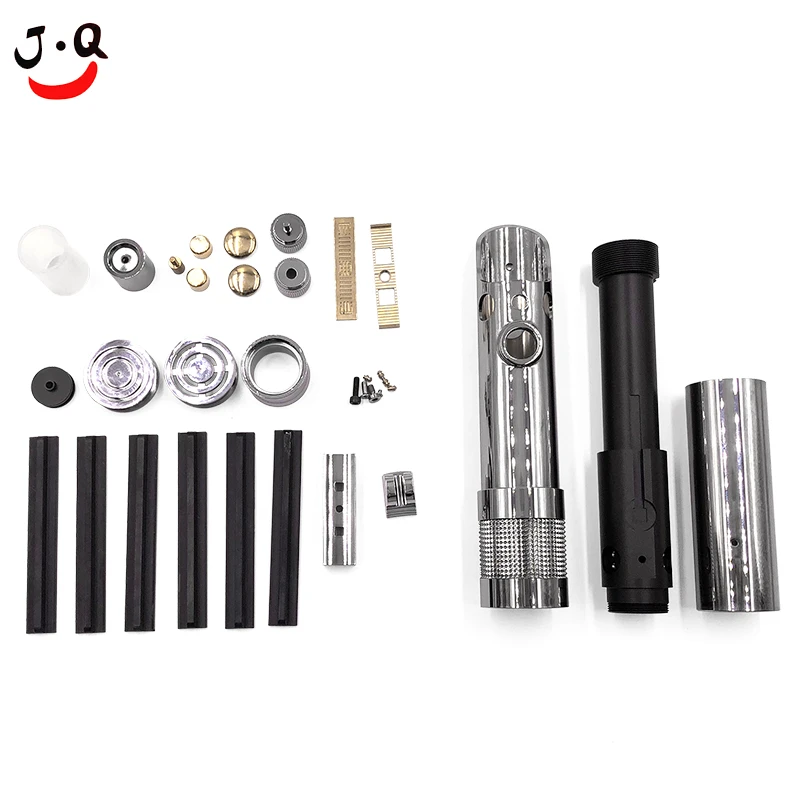 China Supplier custom made cnc machining lightsaber parts/stainless steel thread fitting