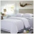 Import China supplier White Hotel Bed linen Cotton Polyester 4pcs bed sheet bedding set from China