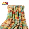 China suppliers bulk wholesale woven printed floral 100 linen fabric for clothing