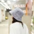 Import CLARMER Wholesale Custom Fashion New Winter Korean Hair Accessories Plain Color Warm Furry Plush Bucket Hat For Women from China