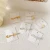 Import Classic design oversized strong fashion women girl flat sliver golden gold metal alloy egg hair clip hairpins bobby pin hair pin from China