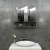 Import Classic modern bathroom furniture grey and white mirror cabinet from China