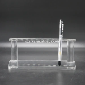 Clear Acrylic 12pcs Pen/Pencil Holder Display
