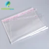 Clear poly opp bag bopp cellophane self adhesive bag/strong sealing self adhesive cosmetics opp plastic bag packing