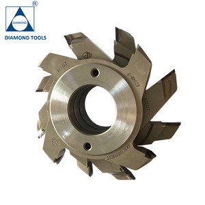 Cnc Diamond pcd profile milling cutter for woodworking indexable face milling cutters
