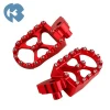 CNC metal motorcycle spare parts Foot Pegs foot pedal footrest machining accessory