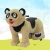 Import coin operated game machine walking animal ride on toy for kids in amusement park from China