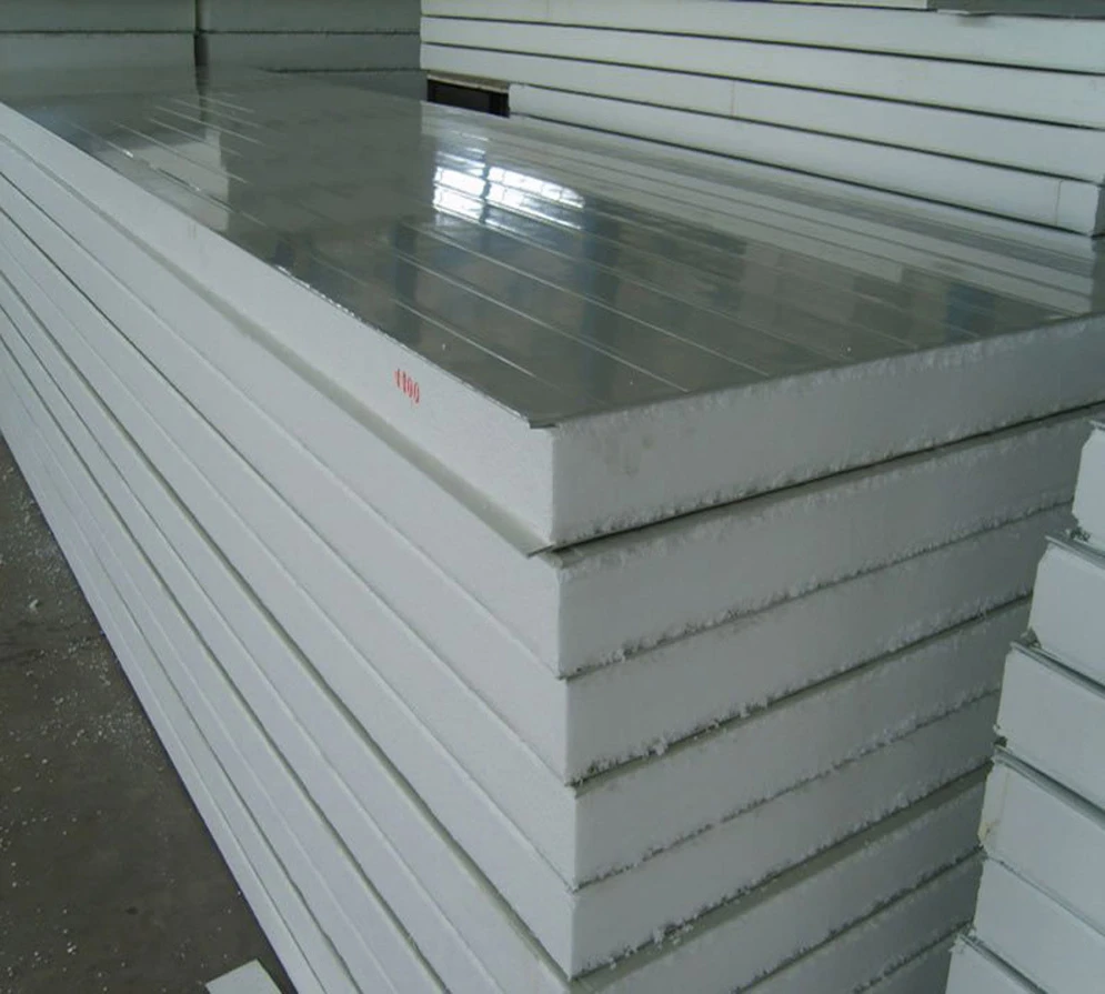 Cold Storage Sandwich Panel Price Aluminum Made in China Insulated EPS Sandwich Panel Roofing Prices M2 EPS Board Insulation SF