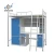 Import college student dormitory bed apartment bed with locker and desk from China