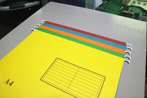 Color suspension hook hanging file folder