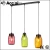 Import colorful lampshade glass hanging lamp fitting pendant light accessories from China