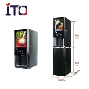 Commercial espresso coffee vending machine