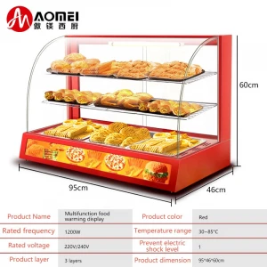 Commercial food display warmer catering equipment in other hotel and resturant food warmer display showcase