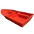 Commercial low price poly small plastic rowing boat for fishing