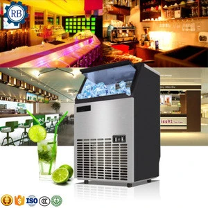 Commercial mini table type ice machine/crystal bullet shape ice maker/ice machine to make small ice