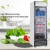 Import Commercial Upright Clear Transparent Glass Door Refrigerator Refrigeration Equipment from China