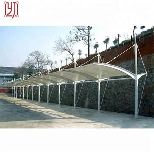 Competitive cell practical car parking steel canopy carport