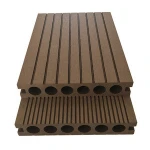 Composite outdoor hollow wpc deck floor outdoor