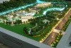 construction & real estate model for resort with led,scale model kit