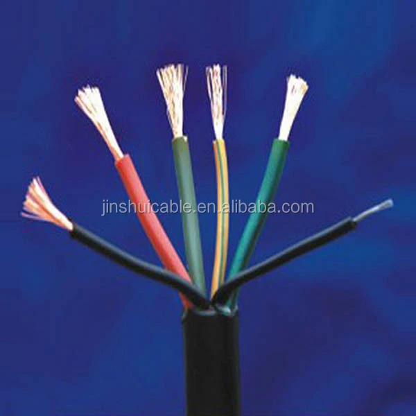 Copper Core PVC Sheath Flexible CVV Control Cable