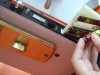 Copper Internal Swipe Key Card Door Lock