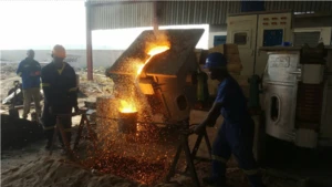 Copper Scrap Metal Use Electric Furnace 250kg