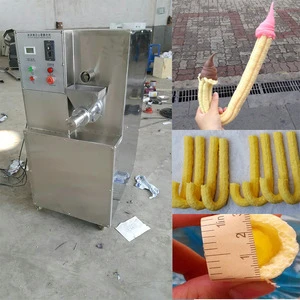 Corn hollow tube maker/corn extruder machine