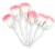 Import Cosmetic Makeup Tool 6pcs Flower Shaped Rose Gold Make Up Brushes from China