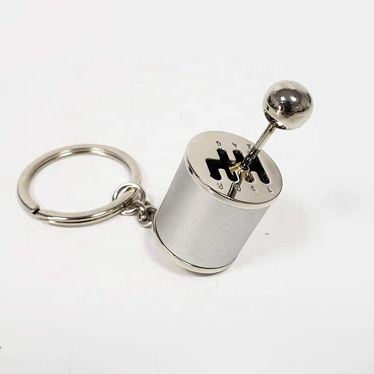 Buy Custom 3d Dye Black Car Parts Keychain Car Rotation Key Chain Wheel ...