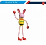 Custom bendy toys action figure with bendable