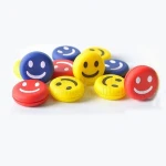 Custom best soft pvc vibration dampener tennis balls rubber tennis rackets with shock absorbers