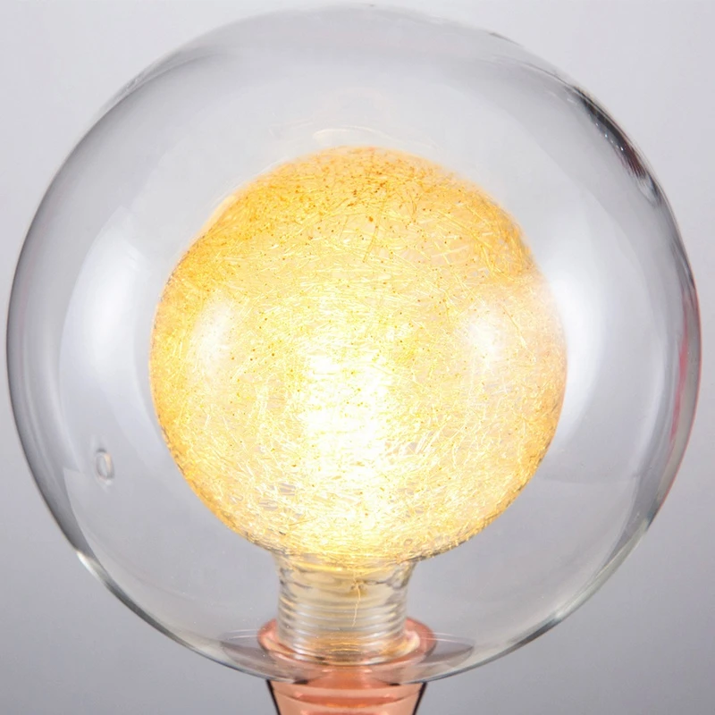 Custom Bottle Bulb Shape DIY Lamp Cover Indoor Ceiling Table Lights Glass Light Shade