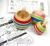Import Custom classic toy promotional upside-down toy spinning wooden top , hotsale funny Wooden Gyro Toy from China