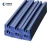 Import Custom CNC milling UHMWPE Plastic chain guide track rails PE linear guide rail with C steel from China