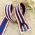 Import custom colourful nylon zipper with multi colour woven tape from China