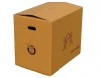 Custom Degradable Folding Foldable Corrugated Carton shipping Boxes, Kraft Paper Boxes