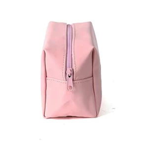 Custom Eyelashes Pink Pu Makeup Bag mini Cosmetic travel Case Storage Organizer Travel Kit for Personal Belongings Storage Bag
