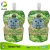 Import Custom laminated stand up pouches baby food bag ziplock reusable drink spout pouch with Nozzle for Juice Clear from Hong Kong