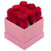 Custom luxury gift rose packaging bouquet mom flower gift box