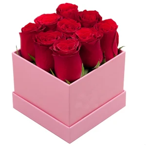 Custom luxury gift rose packaging bouquet mom flower gift box