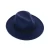 Import Custom men fashion wide brim jazz wool felt fedora trilby hat from China